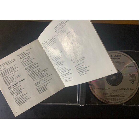 Cyndi Lauper - True Colors - CD - Excellent Condition - 80s Pop Icon - Picture 4 of 4